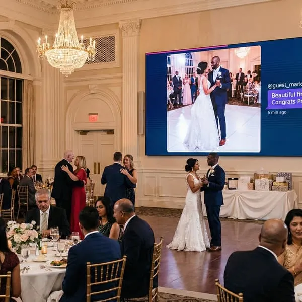 Wedding celebration photo