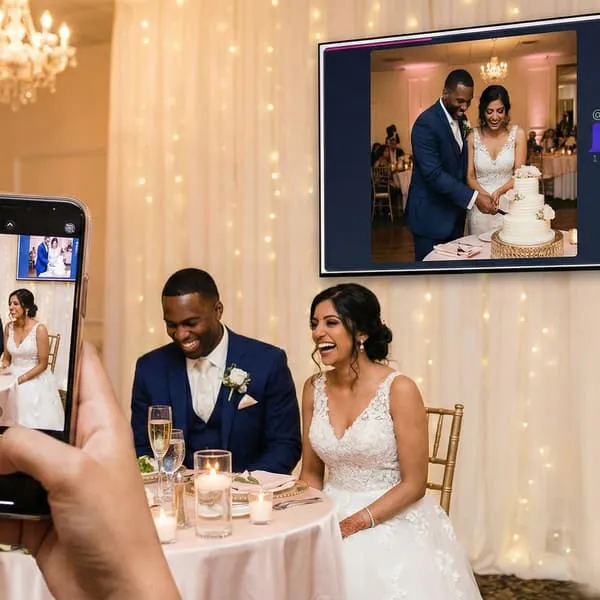 Wedding celebration photo